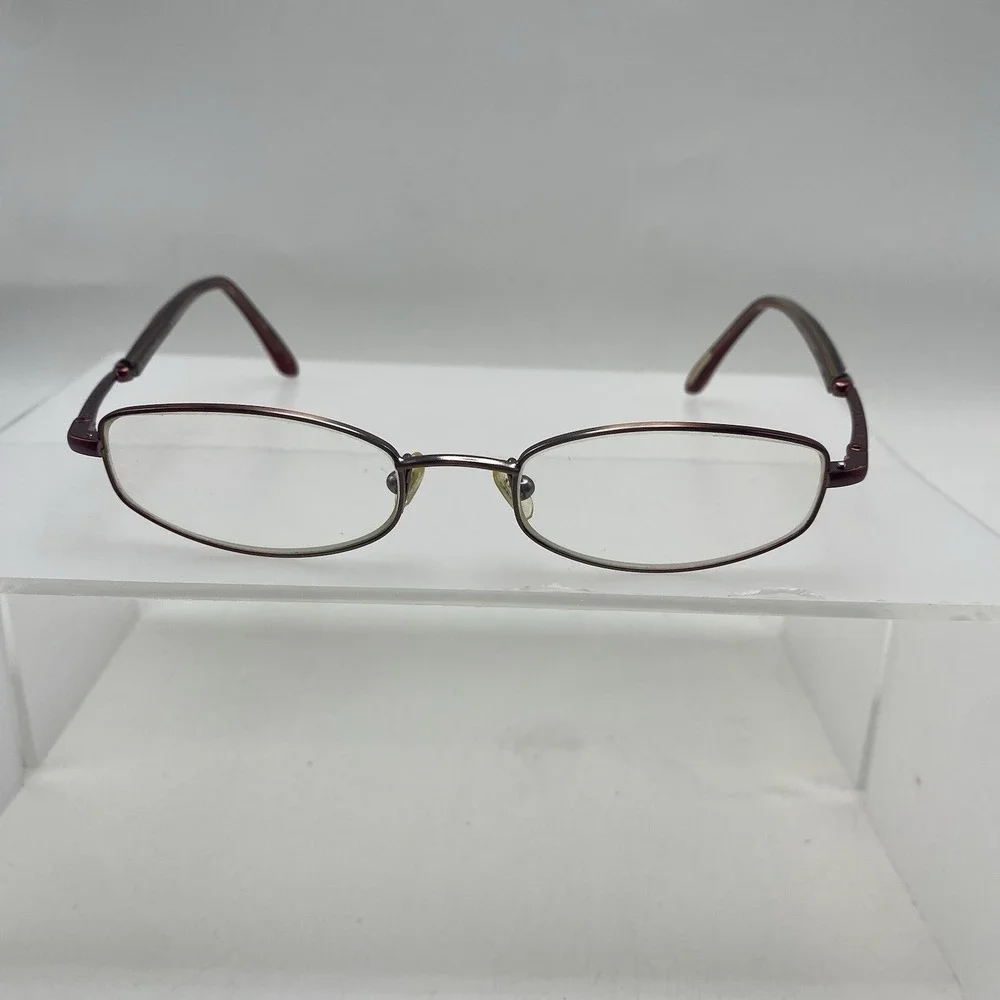 Ted Baker Eyeglasses FRAME ONLY Candy B108 50-18-135  Brown Rose gold 567